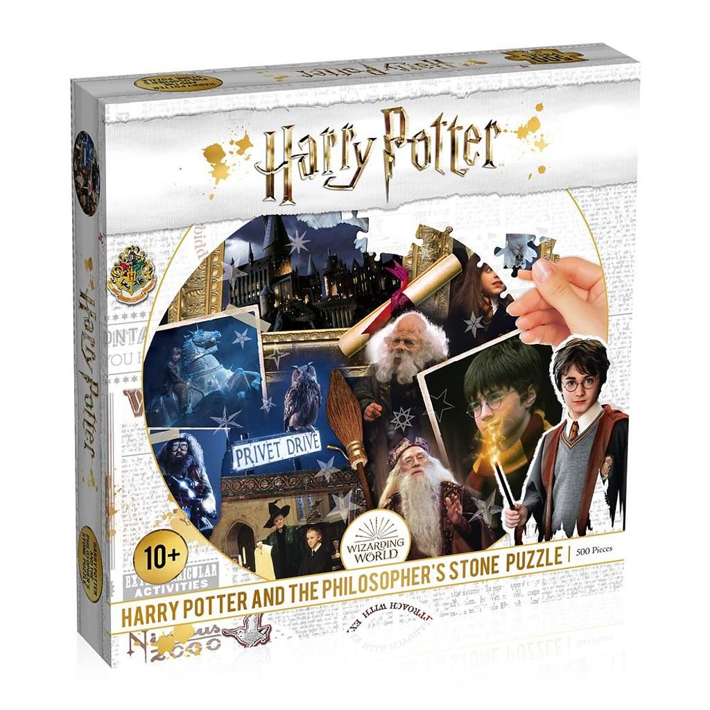 Winning Moves Puzzle Harry Potter Stein der Weisen 500 Teile 