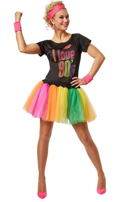 Dress for fun Frauenkostüm 80er Jahre
