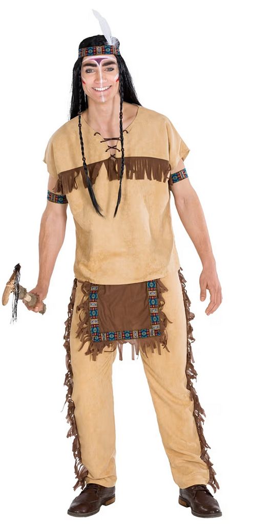 Dress for fun Herrenkostüm Indianer