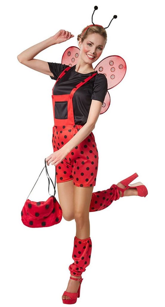 Dress for fun Frauenkostüm Marienkäfer Marina