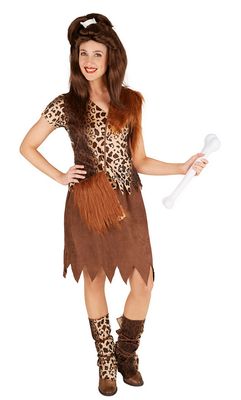 Dress for fun Frauenkostüm Steinzeitfrau