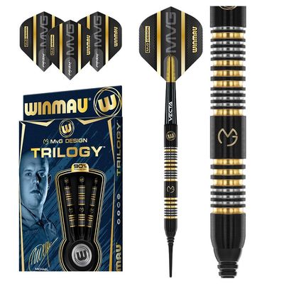 Winmau MVG Trilogy Soft Tip Dartpfeile 20G
