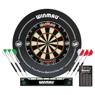 Winmau Diamond Plus Dartboard Surround Set