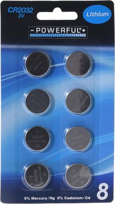 CHAMP button cell batteries 8-pack