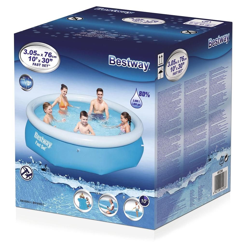 Bestway Fast Set Pool 305x76 cm