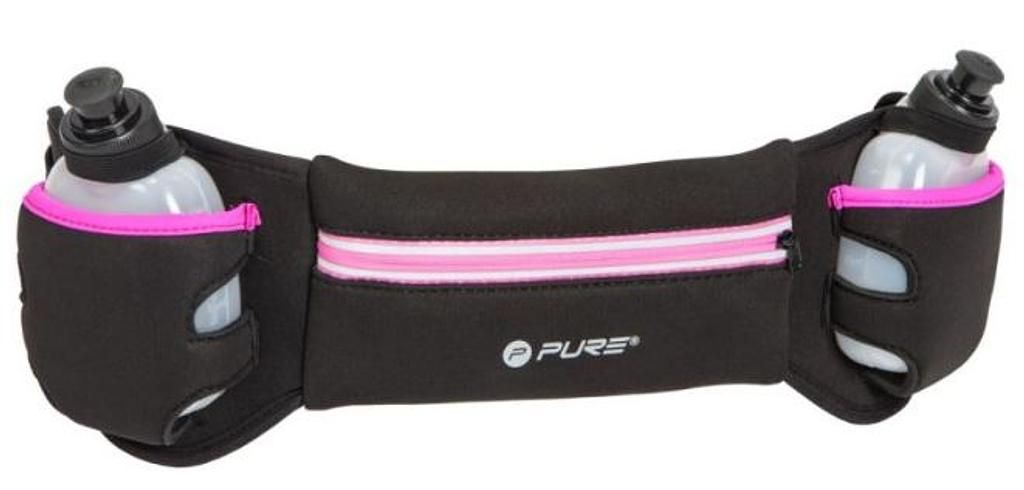 Pure2improve Lauf Gürtel inklusive Flaschen