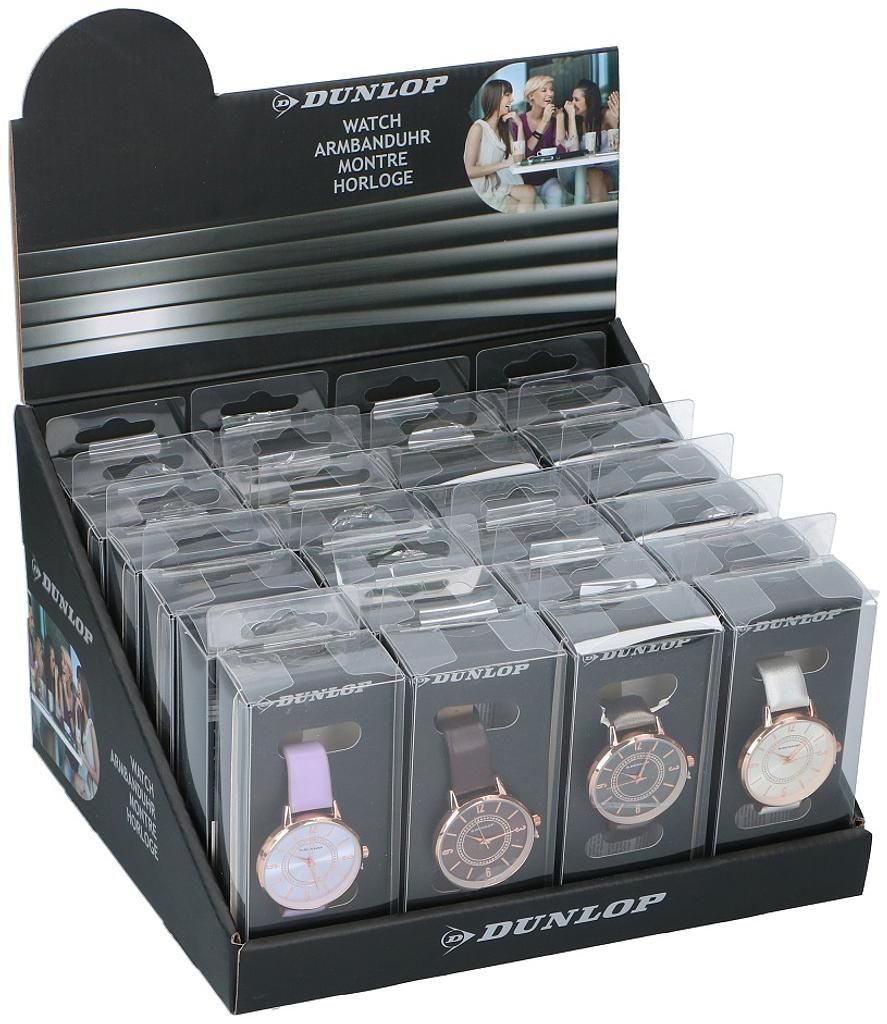 Dunlop Damen Armbanduhr mit PU-Band