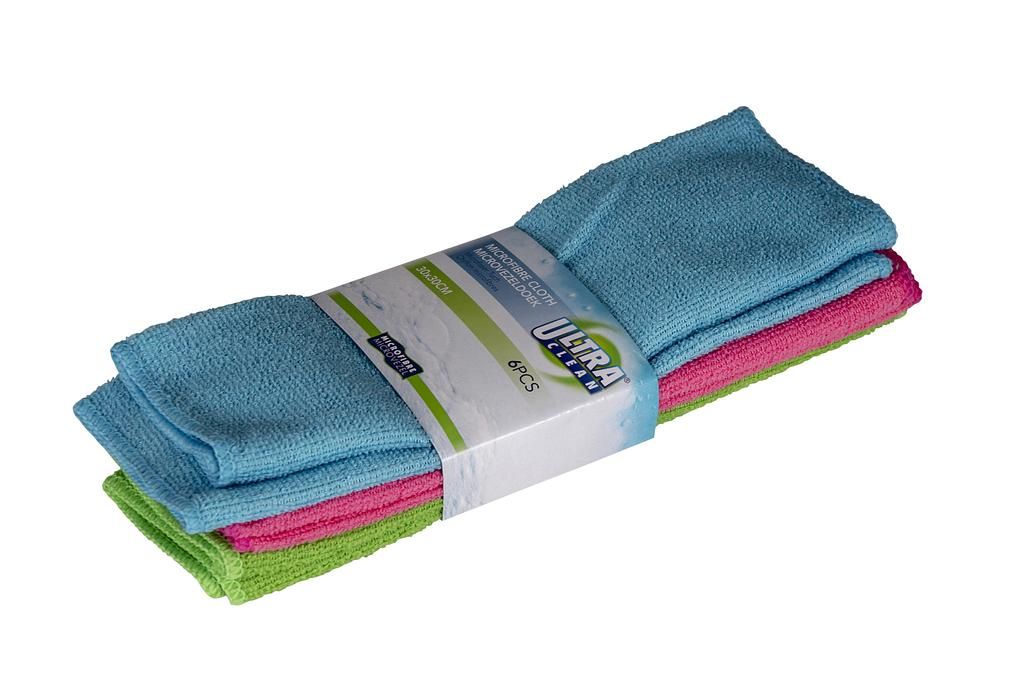 ultra clean Mikrofasertuch 6er Set 