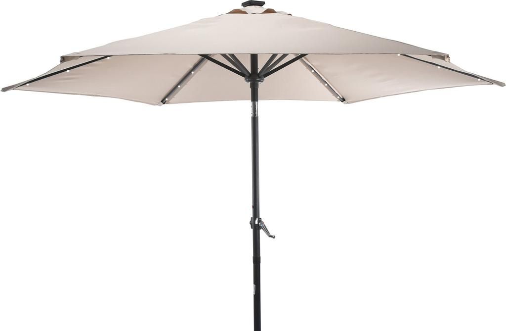Pro Garden Sonnenschirm Solar LED, 270 cm