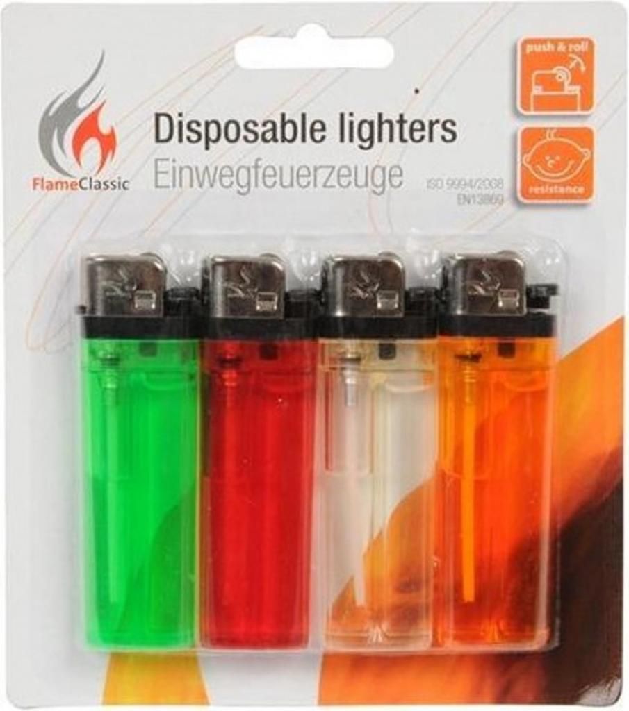 CHAMP Feuerzeug Set 4Stk.