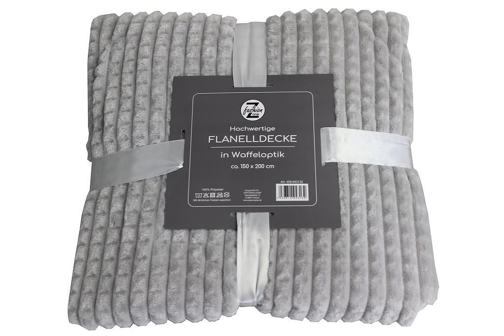 Fashion Zone Flanell Decke