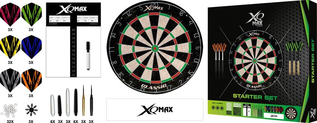 XQ Max Starter Dartset 90tlg.