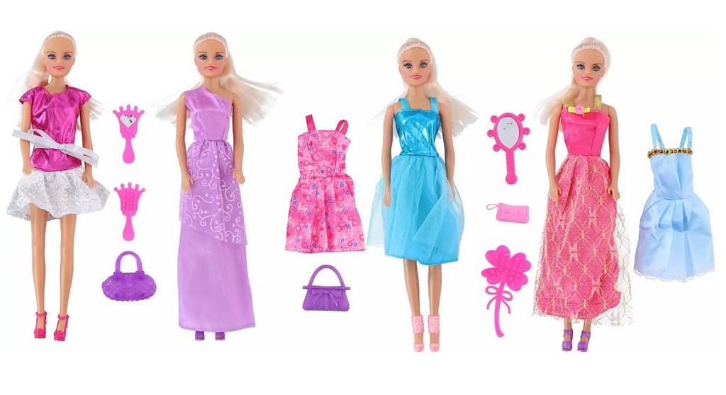 Eddy Toys Puppen-Set à 4 Stück