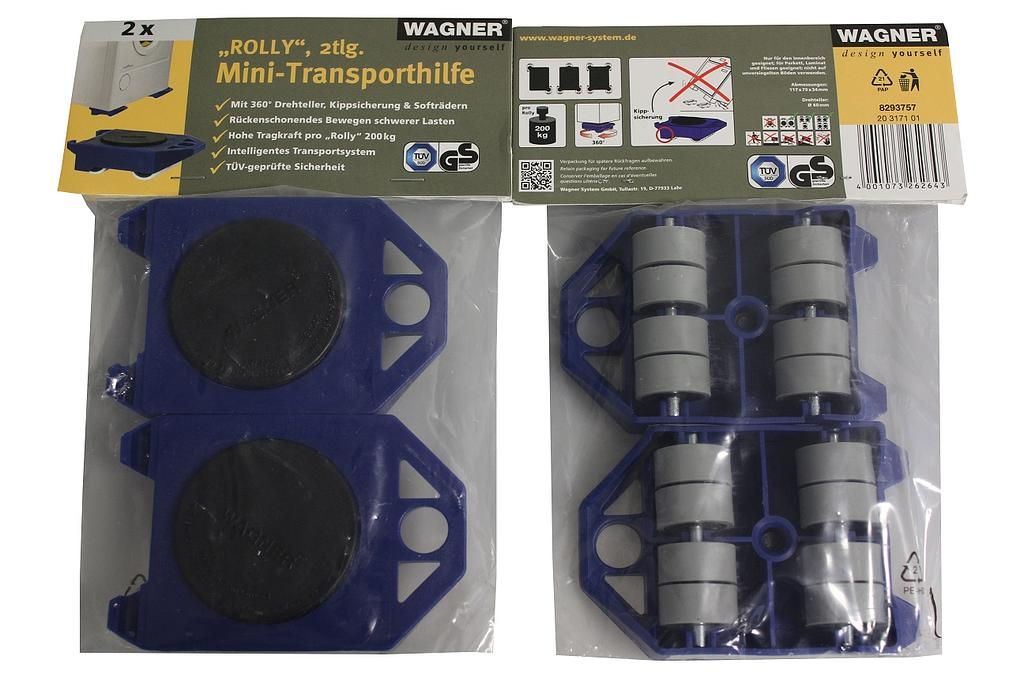WAGNER Mini-Transporthilfe 2er Set