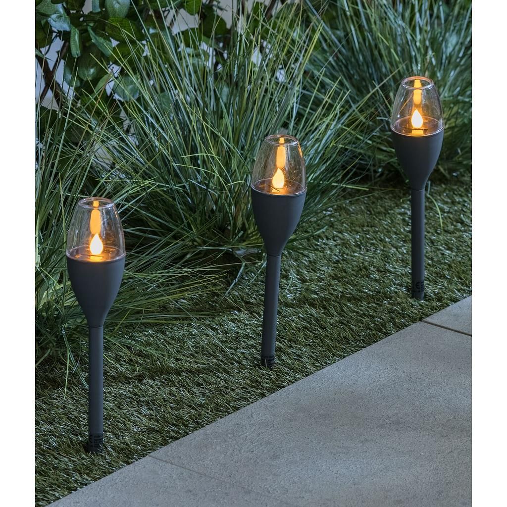 Pro Garden Solar Fackel 3er Set