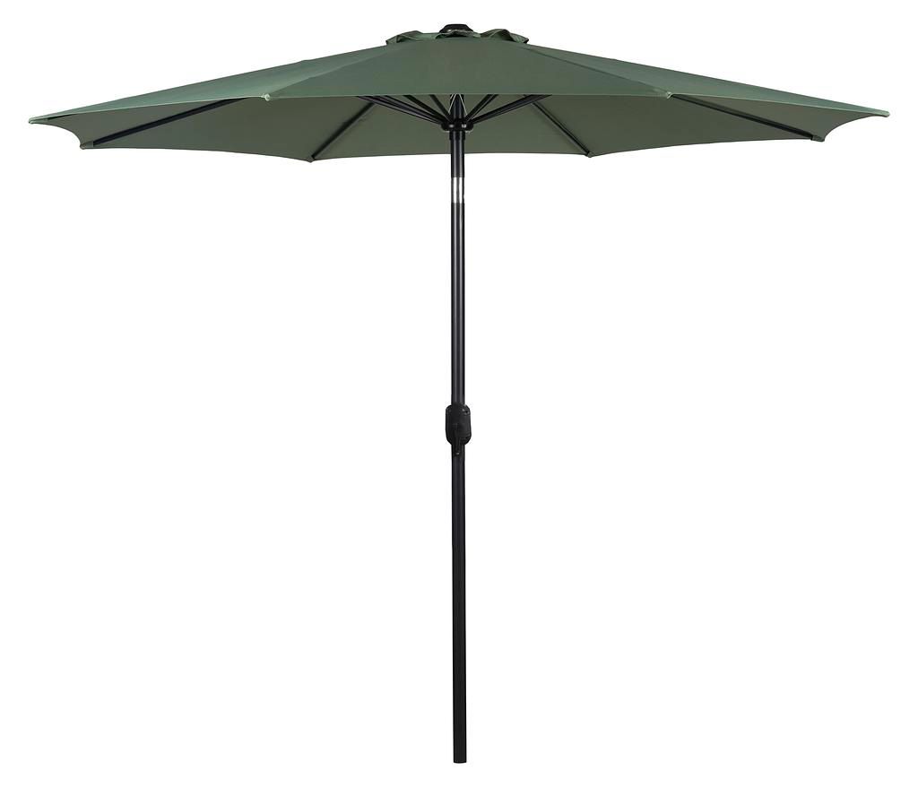 Kynast Mittelstocksonnenschirm mit Kurbel und Kippfunktion