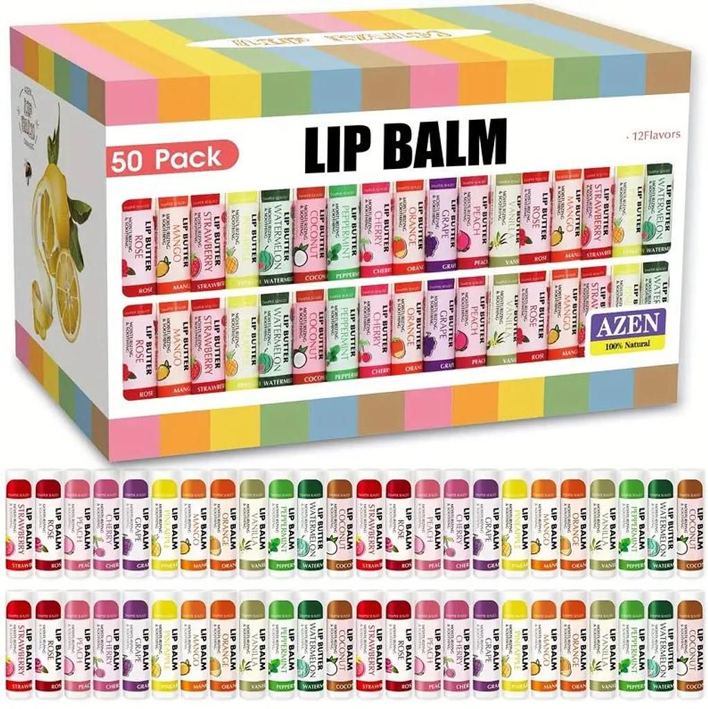 CHAMP Lippenbalsam-Set, 50er Packung