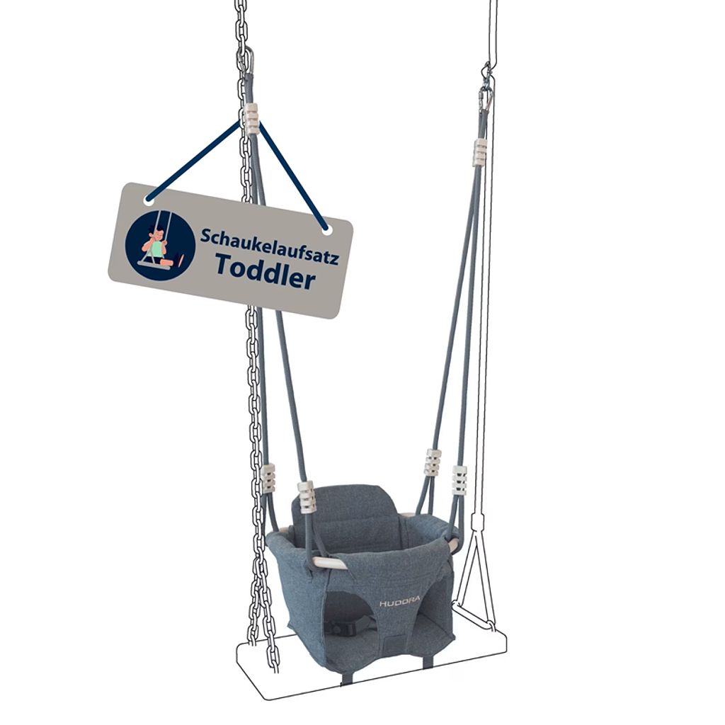 Hudora Schaukelaufsatz Toddler 2