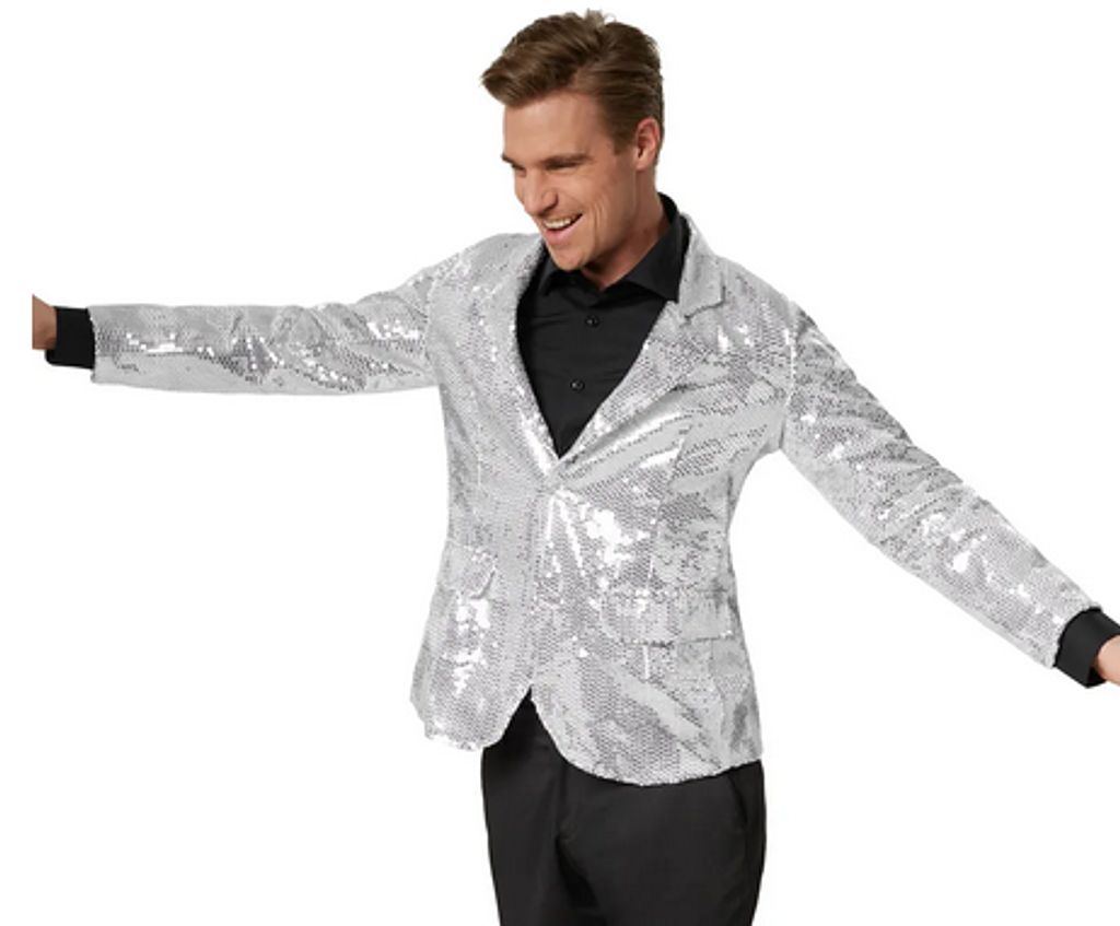 Dress for fun Kostüm &quot;Pailletten Jackett&quot;