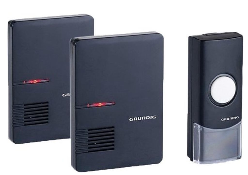 Grundig Funk-Türglocke mit 2 Empfängern