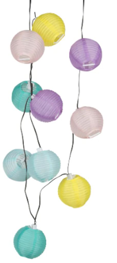 Grundig Solar-Lampionkette LED