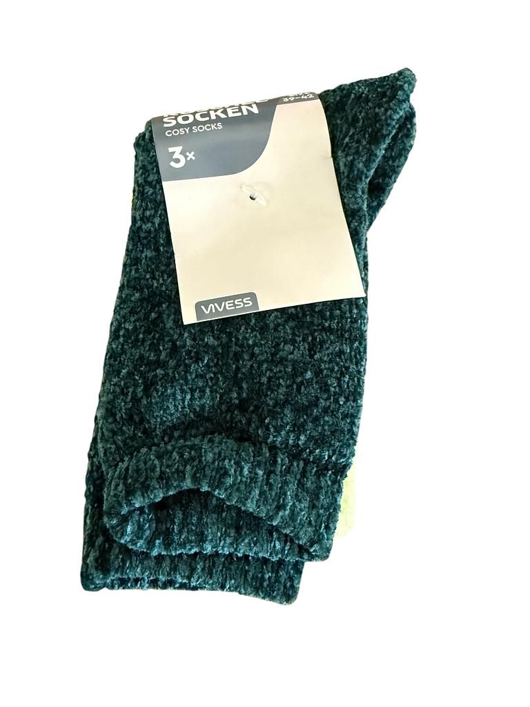 VIVESS Kuschelsocken Unisex 3er Pack