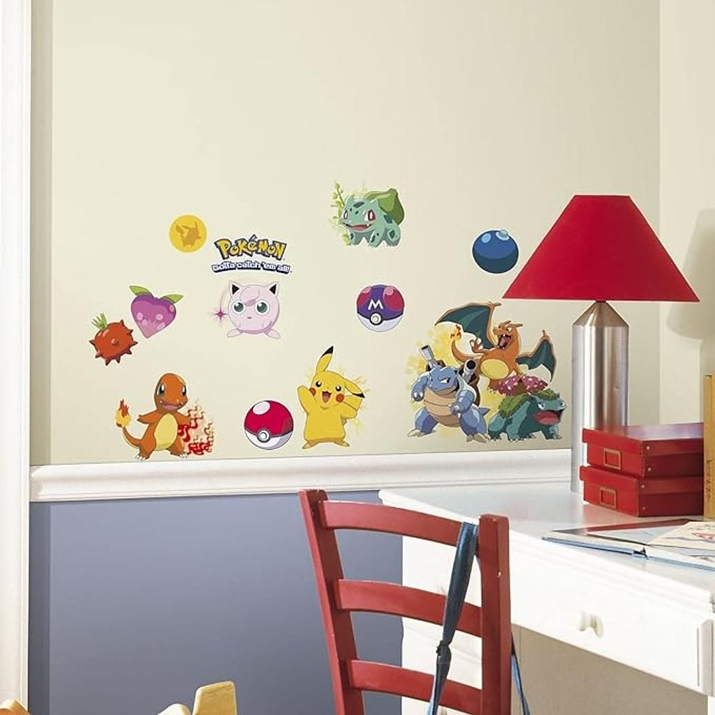 HCM Kinzel Wandsticker für Kinder &quot;Pokemon&quot;