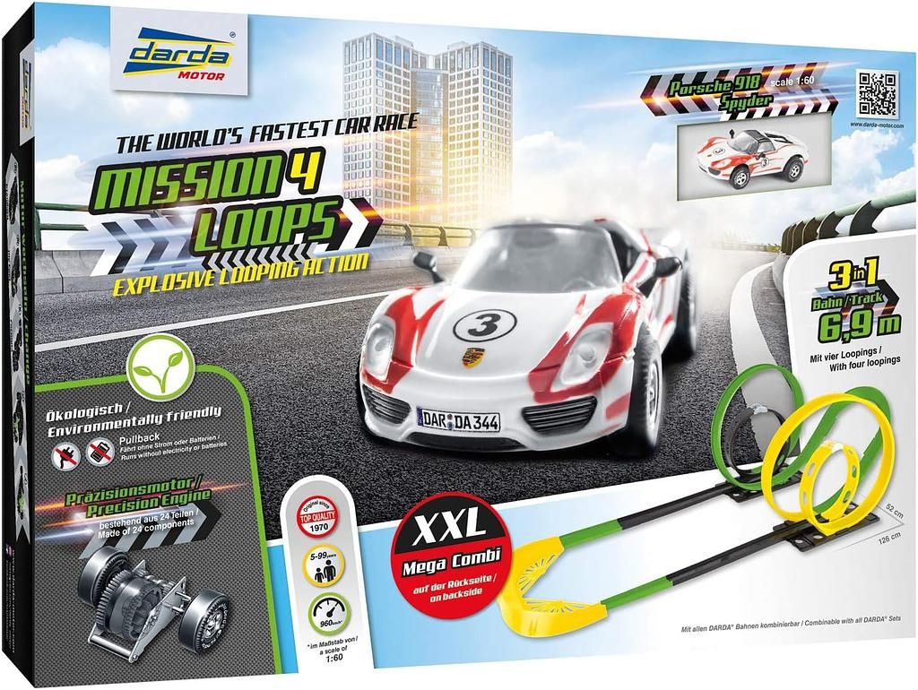 Darda Rennbahn – Mission 4 Loops