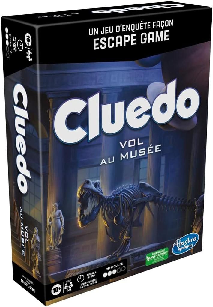 Hasbro Cluedo – Vol au Musée (F)