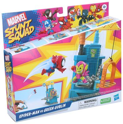 Hasbro Stunt squad Marvel Spider-Man vs. Green Goblin