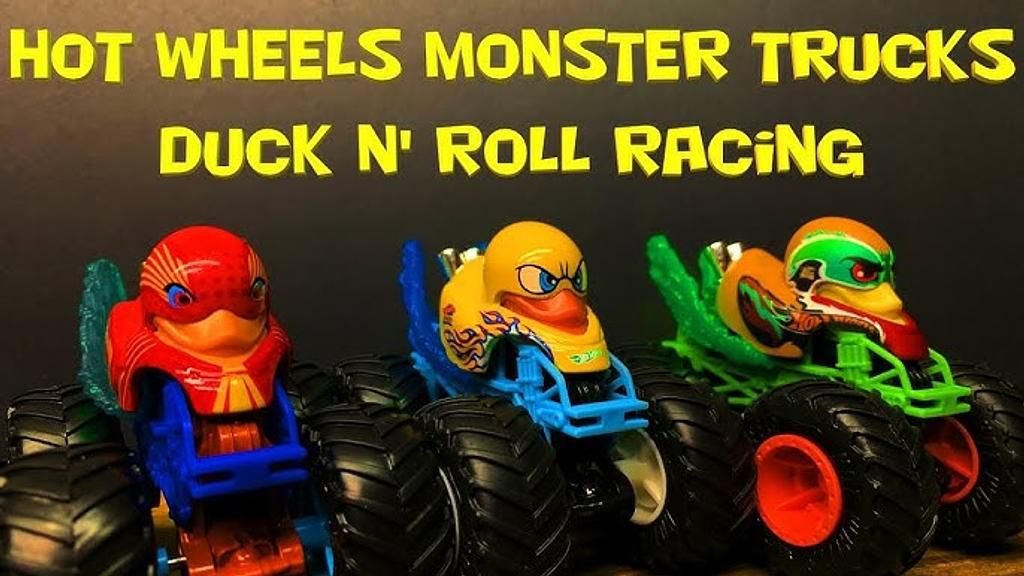 Hot Wheels Monster Trucks Color Shifters Duck N Roll