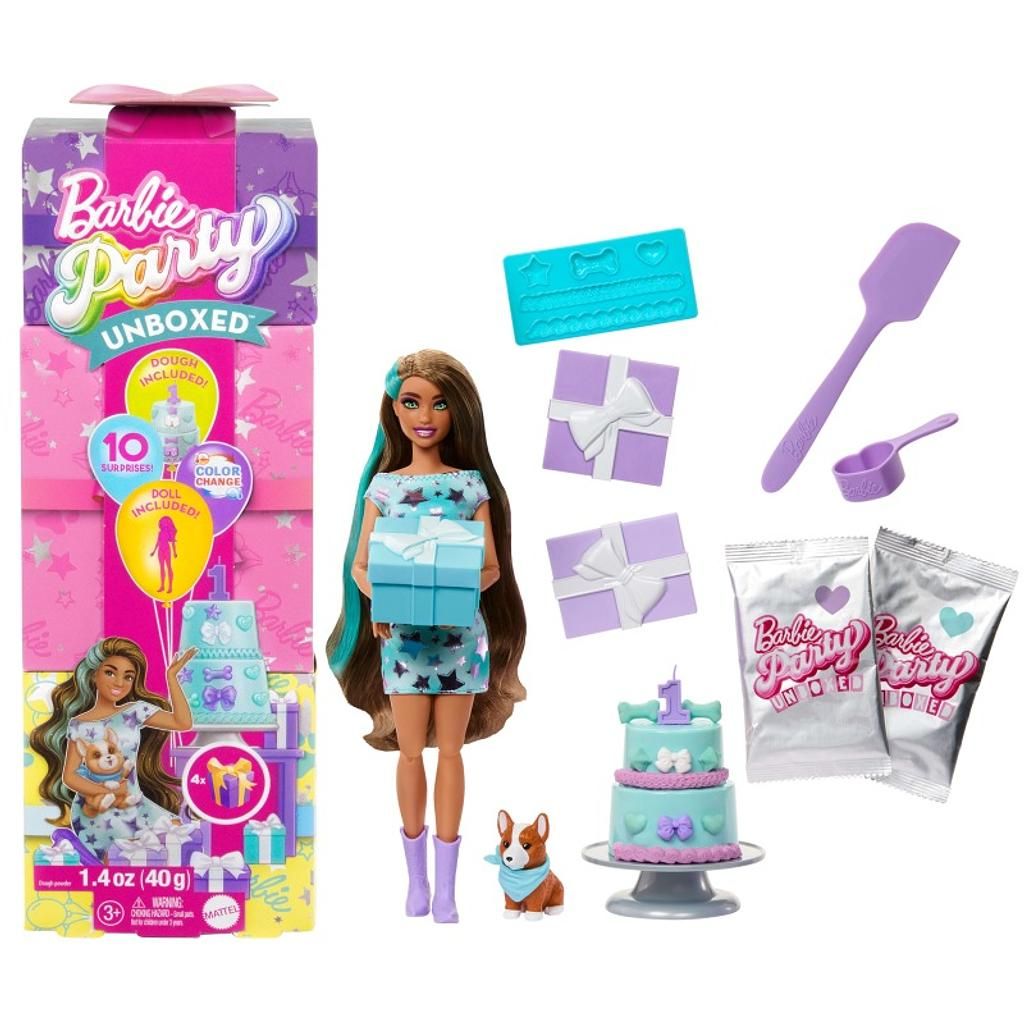 Mattel Barbie Party Unboxed