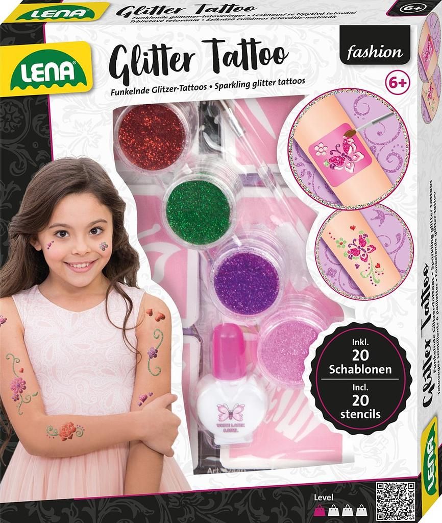 LENA Glitzer-Tattoo
