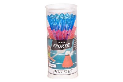 Sport X Badminton-Federbälle 3-er Set