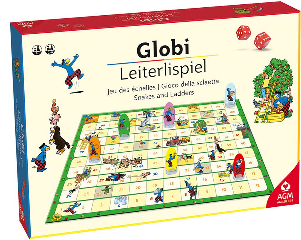 Globi Globi Leiterlispiel Bauernhof