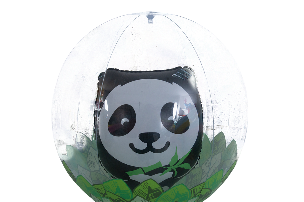 Jilong Aufblasbarer Ball mit Tier-Motiven