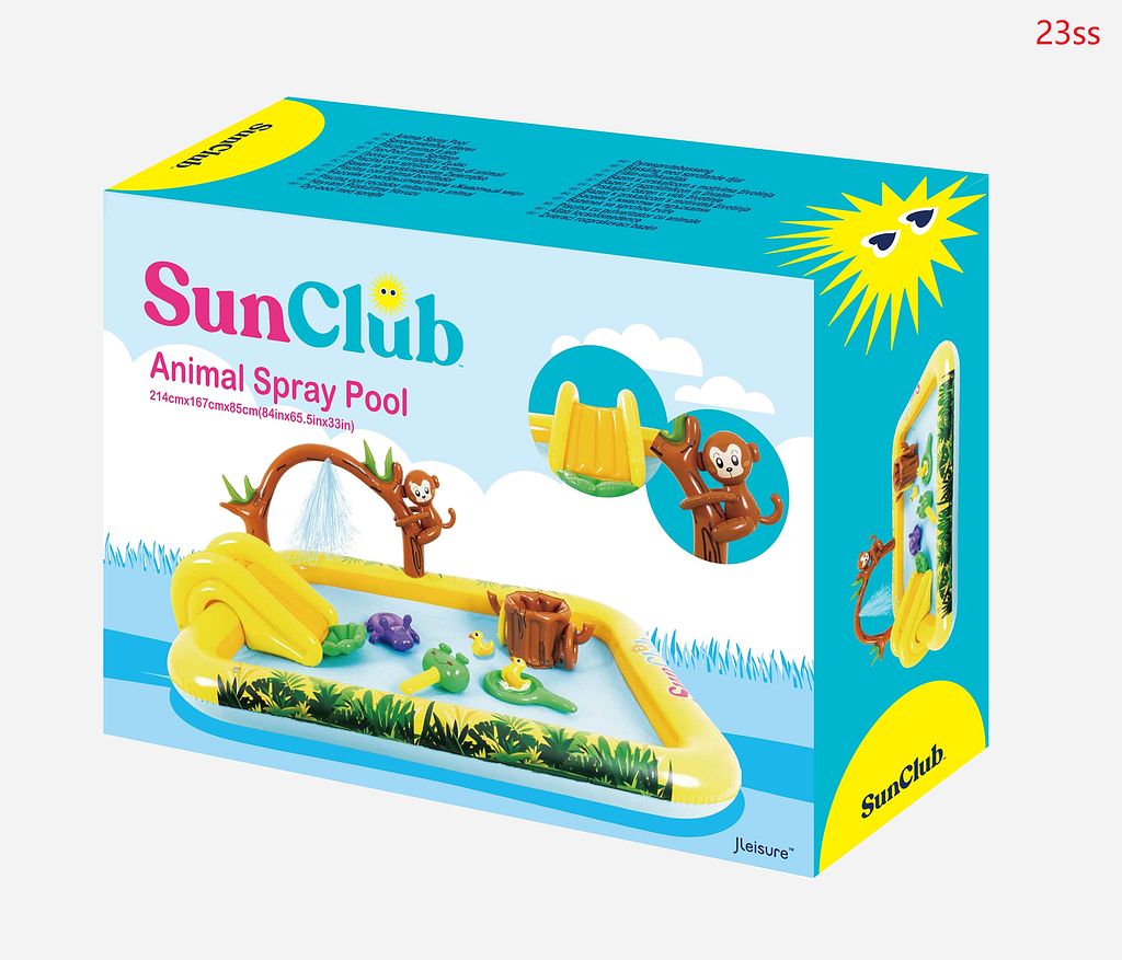 Jilong Tier-Spray-Pool