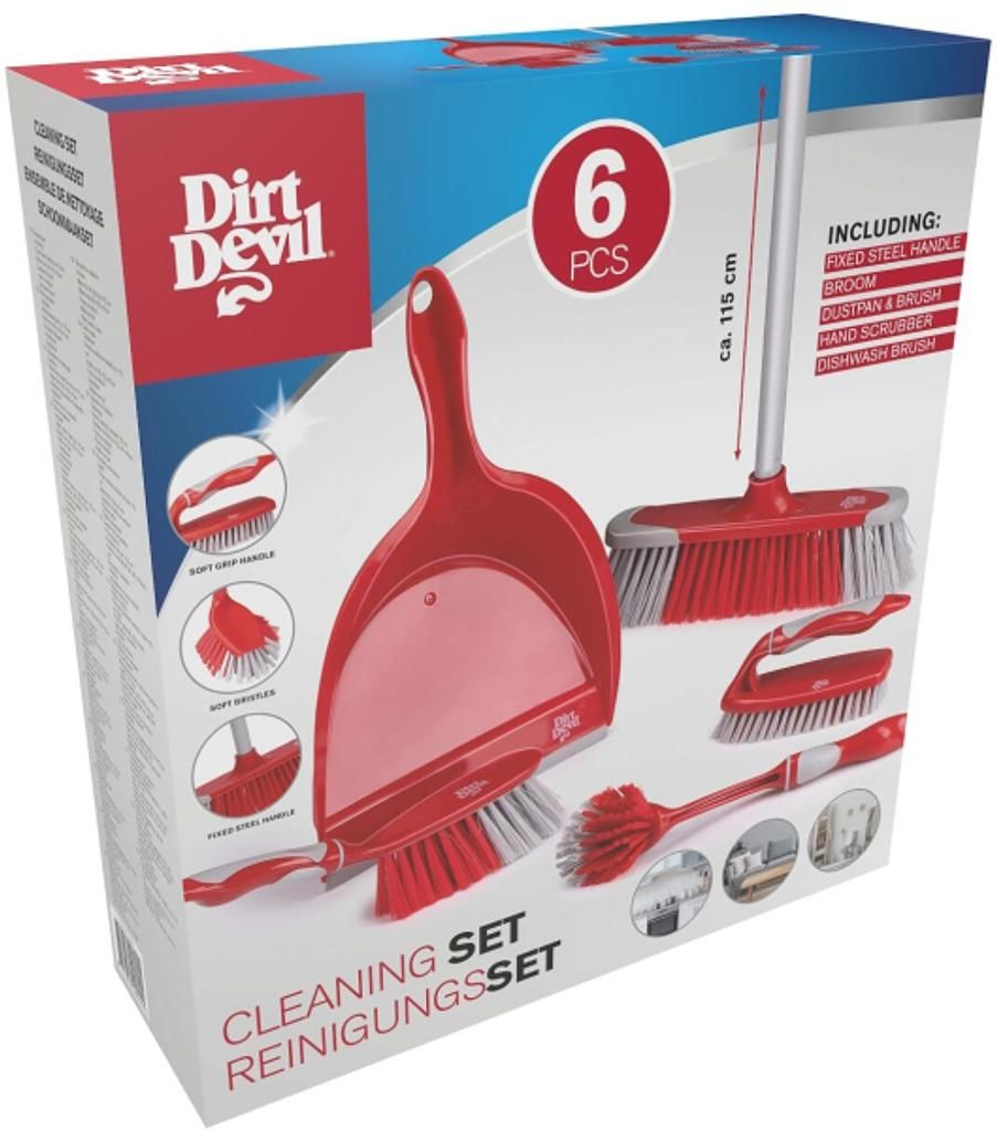 Dirt Devil cleaning set 6 pieces