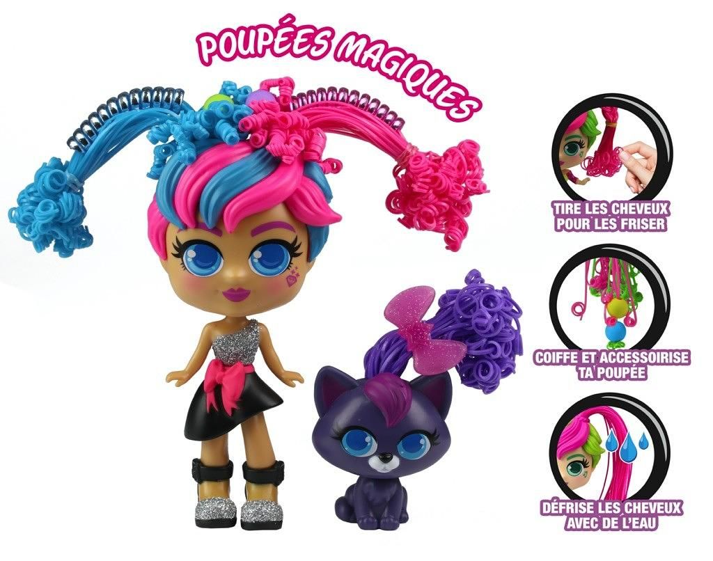 Silverlit Curli Girls Fashionista Deluxe Puppe - Milli