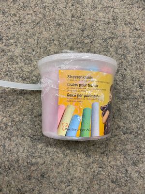 sidewalk chalk
