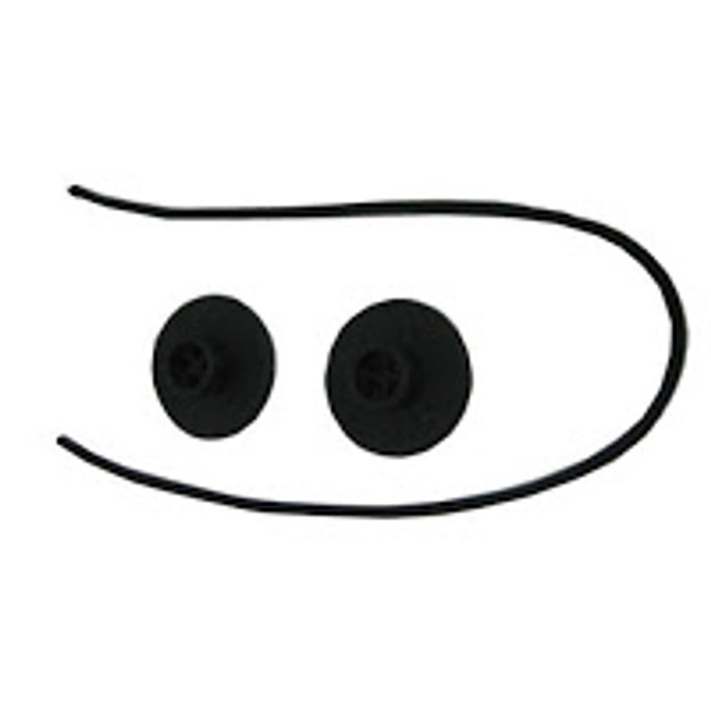 Hudora 2 handlebar caps incl. rubber (EOL)