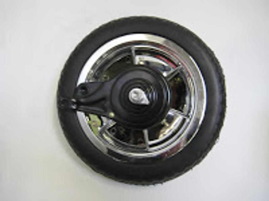 Hudora 1 rear wheel 10", silver/black (WB)