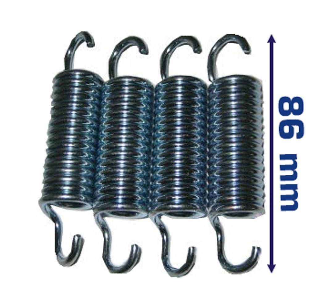 Hudora 4 Ersatzfedern, 86 mm