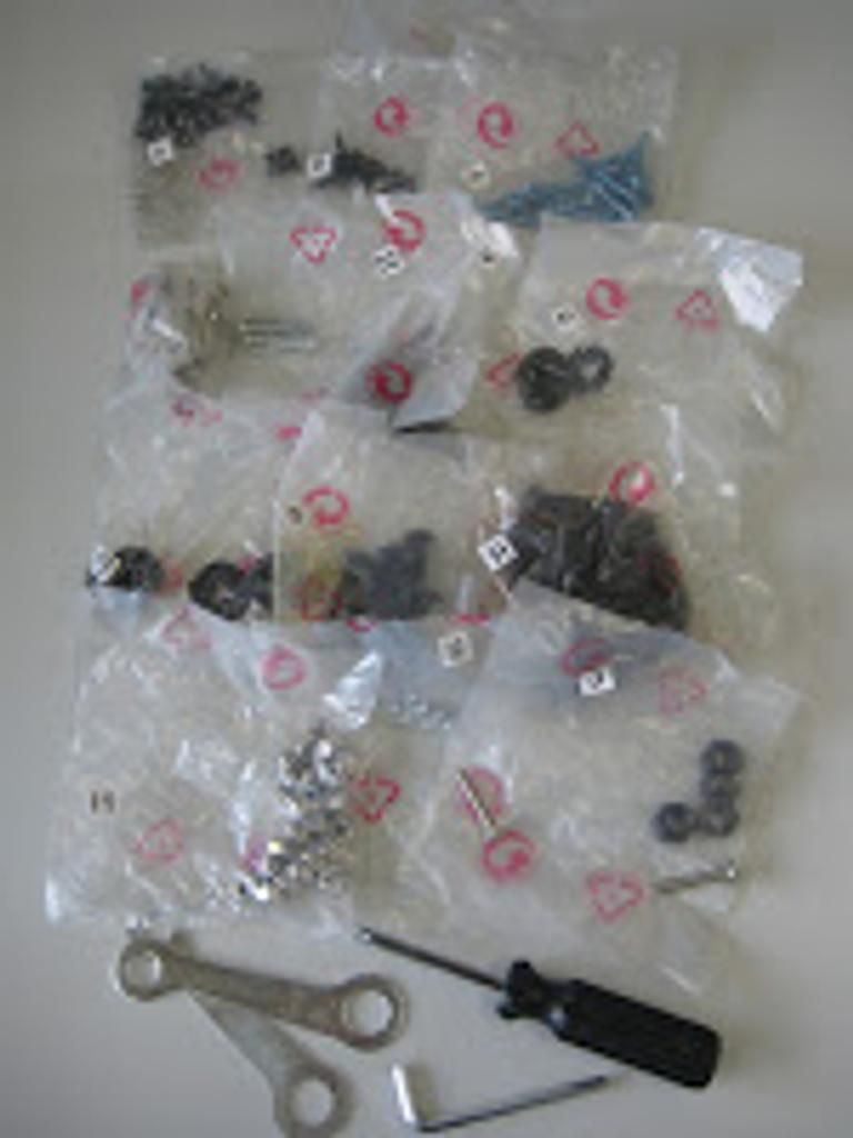 Hudora 1 screw set for foosball table Lyon (WB)