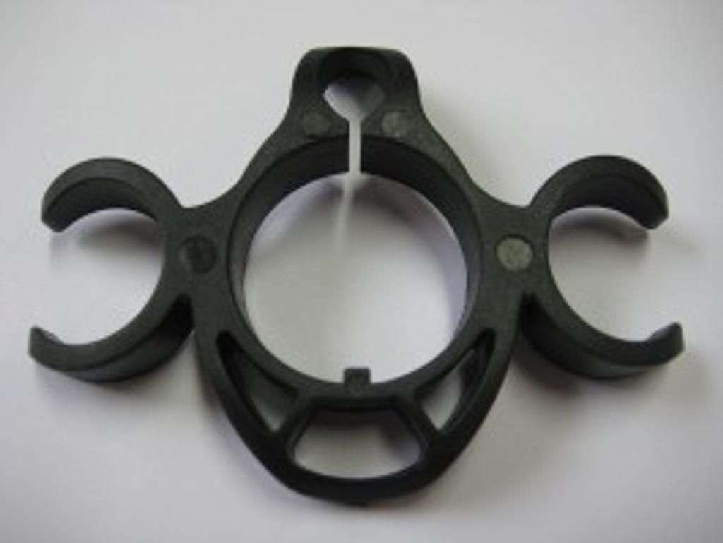 Hudora 1 handle holder, black (WB)