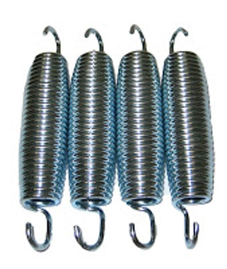 Hudora 4 replacement springs, 138 mm for Family Trampoline