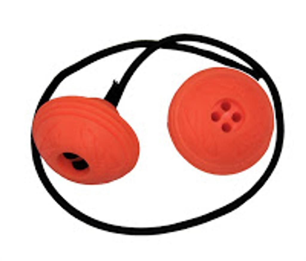 Hudora 2 handlebar caps, solid rubber including rubber (WB)