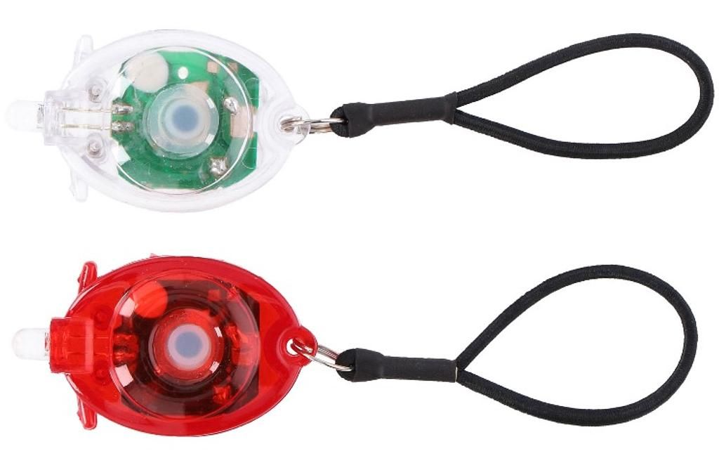Dunlop LED bicycle light 2-piece set.