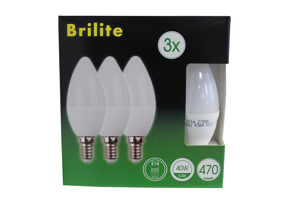 Brilite LED SMD B35 Candle Bulb