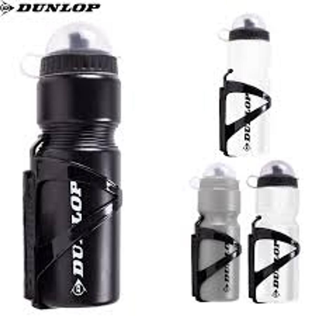 Dunlop Fahrradflasche &amp; Halter